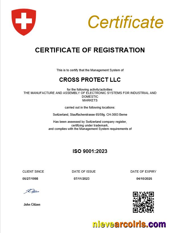 Switzerland business registration certificate